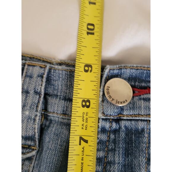 Tommy Jeans Premium Denim Red Label Size 7 Flared Leg Medium Wash - Picture 5 of 10